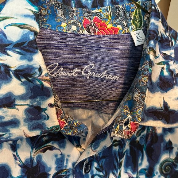 Robert Graham men's long sleeve, button-down shirt - Picture 4 of 4